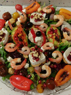 Una foto de Ensalada templada