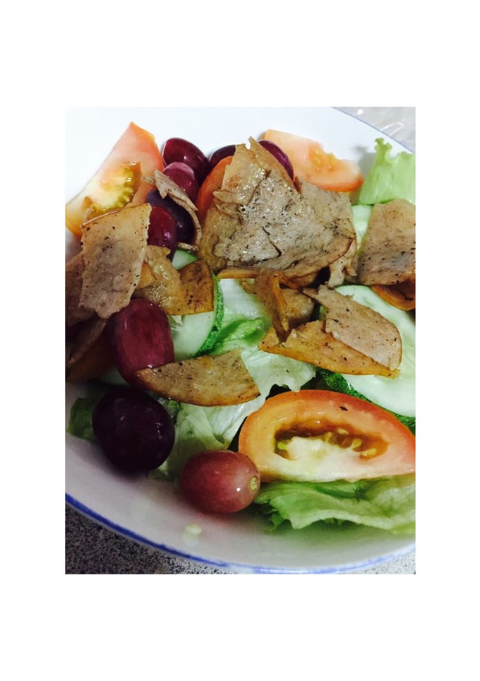 A picture of Mixed salad.