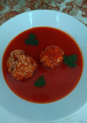 Hagyományos paradicsomos húsgombóc ❤❤ recept fotója