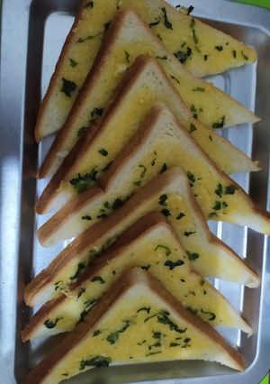 Foto resep Garlic bread ala PHD