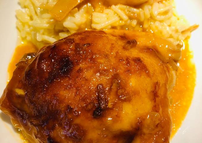 Tangy Teriyaki Apricot Chicken π