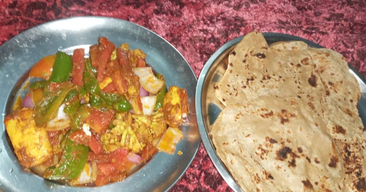 Cauliflower + Carrot 🥕 jalfrezi Recipe by 👑ADV. POOJA🤴 RAJVANSHI ⚖