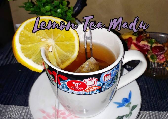 Resep Lemon Tea Madu Anti Gagal
