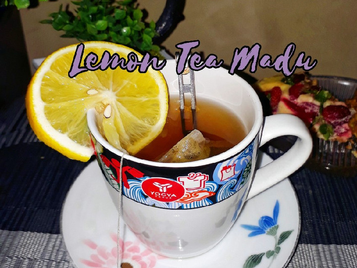 Resep Lemon Tea Madu Anti Gagal