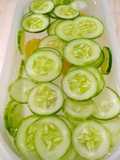 16. Infuse water timun jeruk