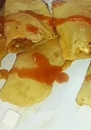 A picture of Paneer Puff Pastry.