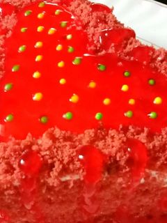रेड वेलवेट केक (Red velvet cake recipe in Hindi) रेसिपी मुख्य फोटो