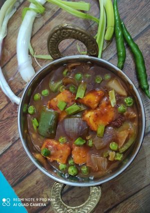 A picture of Chili Paneer.
