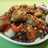 Pollo en salsa teriyaki con verduritas
