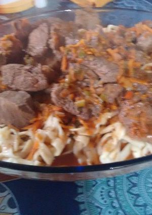 Una foto de Fideos caseros