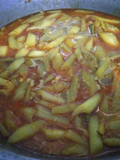 Foto resep Sayur kuning lompong/talas teri