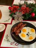 Sunny Side Up eggs with bacon