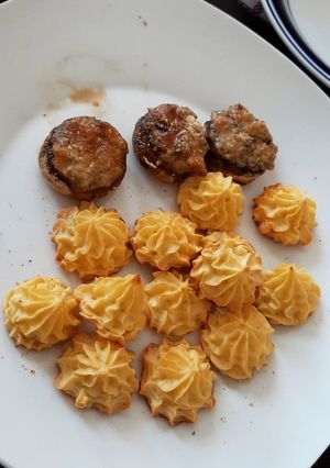 Una foto de Champiñones rellenos🍄