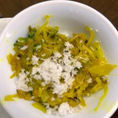 A picture of Thoran cabbage.