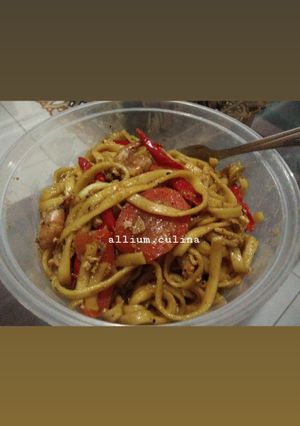 Foto resep Mie Goreng Sapi Lada Hitam recook Dianayupuspitasari