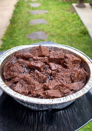 Foto resep Choco Bread Pudding / Puding Roti Coklat
