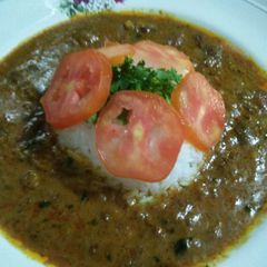 A picture of Rajma Chawal.