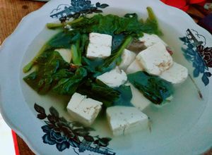 Foto resep Sayur sawi manis gulai bening tahu