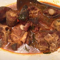 A picture of Cow tail peppersoup.