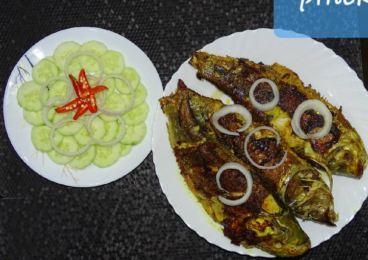 Recipe of Quick Whole fish fry