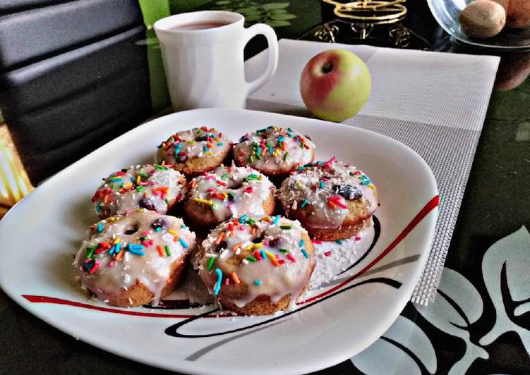 Step-by-Step Guide to Prepare Super Quick Homemade Baked Carrot cake donuts#allstarscontest