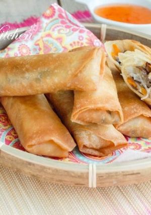 香脆炸春捲 的食譜成品照片