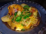 دجاج بالبطاطا في الفرن 🥔🍗