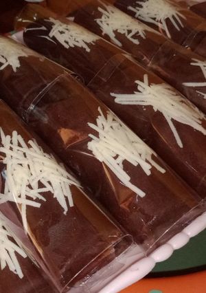 Foto resep Dadar gulung pisang coklat