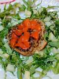 Frisella lenticchie e pomodori