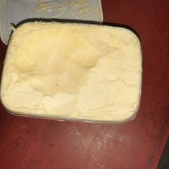 A picture of Homemade butter.