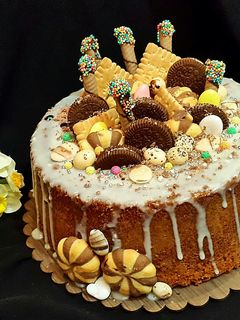 عکسی از دستور کیک نسکافه