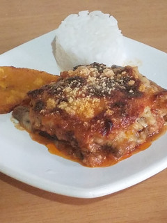 Una foto de Pasticho de Berenjena