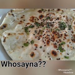 A picture of Whosayna’s Amritsari Aaloo Kulcha.
