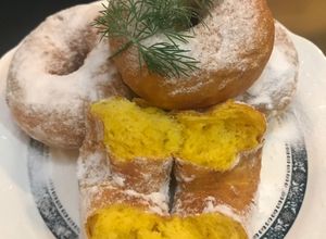 Foto resep Donat Empuk Labu Orange