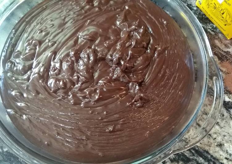 Cobertura E Recheio De Chocolate Pratico Para Bolo Receita