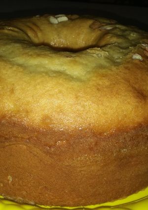 Una foto de Budín de bananas