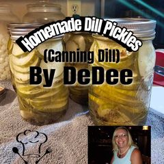 A picture of Canning Homemade Dill Pickles.