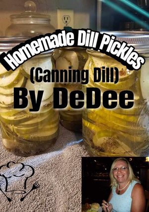 A picture of Canning Homemade Dill Pickles.