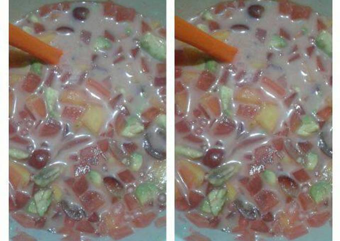 Resep Sop Buah Segar Ala Fatma Miracle Oleh Fatma Miracle Cookpad