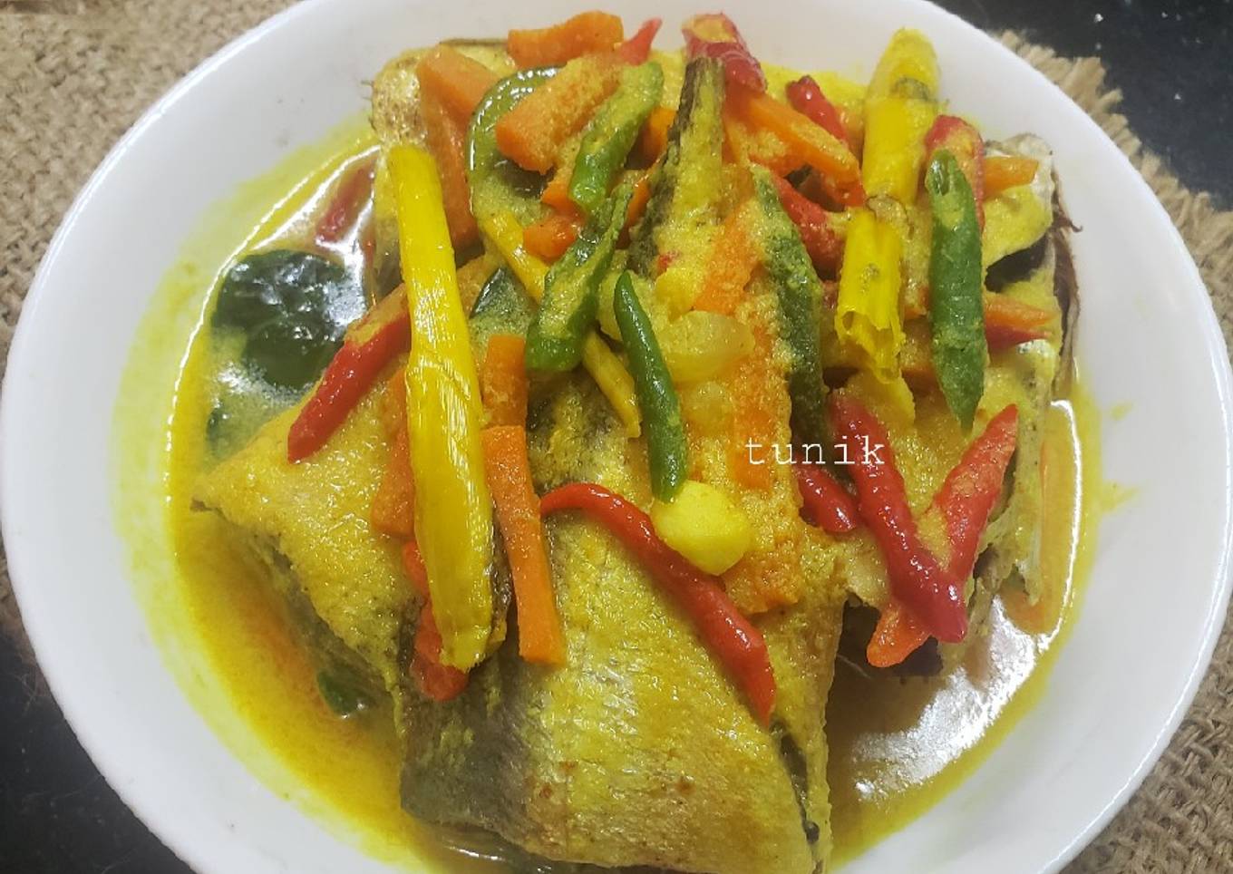 Ikan Cencaru Acar Kuning