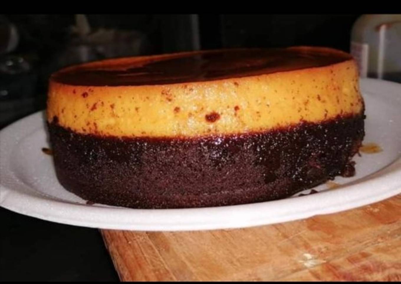 Pastel imposible : chocoflan! 👨‍🍳🥧