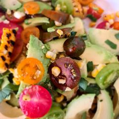 A picture of Avocado and Corn salad.