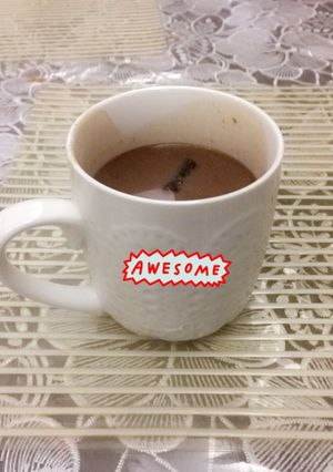A picture of Cinnamon seasalt Hot Chocolate.