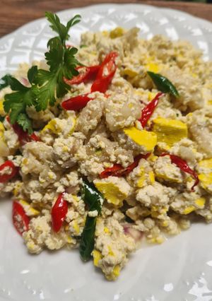 Foto resep Tahu bejek krupuk mie