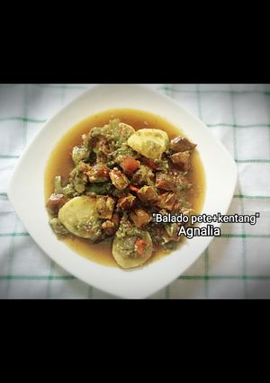 Foto resep "Balado Pete+Kentang"