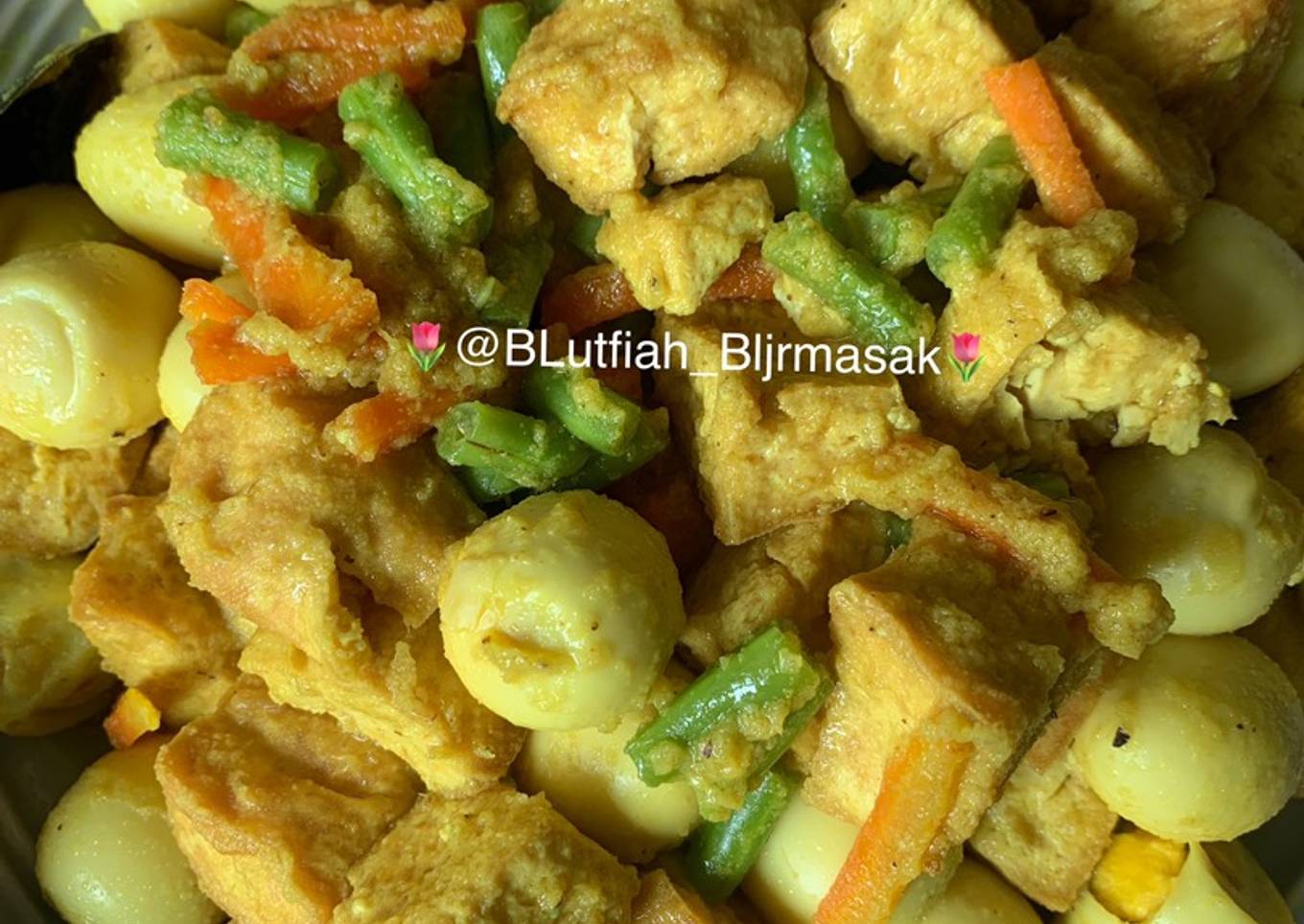 Cara Gampang Menyiapkan Tumis Tahu Telur Puyuh Bumbu Kuning, Lezat