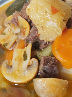 A picture of Beef Stew with Vegetables and Yucca (My Family's Recipe).