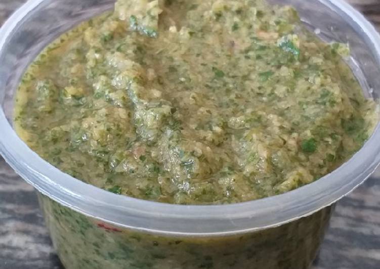 Step-by-Step Guide to Make Favorite Mint n Mango Chutney #Indian food contest