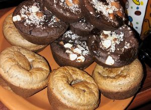 Una foto de Cupcakes de Avena con Stevia sin Lactosa (Varios Sabores)