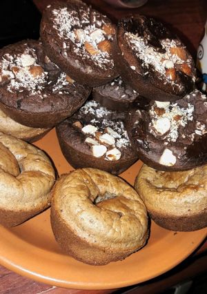 Una foto de Cupcakes de Avena con Stevia sin Lactosa (Varios Sabores)